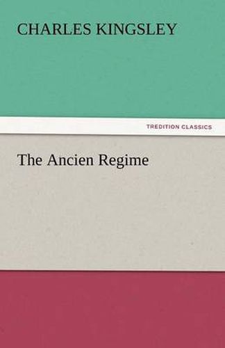 Cover image for The Ancien Regime