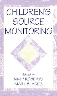 Cover image for Children's Source Monitoring