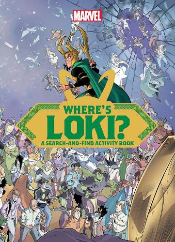Cover image for Where's Loki?: A Search-and-Find Activity Book (Marvel)