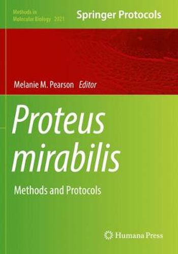 Cover image for Proteus mirabilis: Methods and Protocols