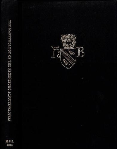 Cover image for The Martyrology of the Regensburg Schottenkloster