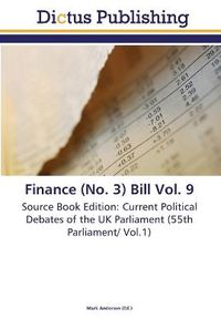 Cover image for Finance (No. 3) Bill Vol. 9
