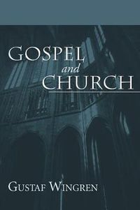 Cover image for Gospel and Church