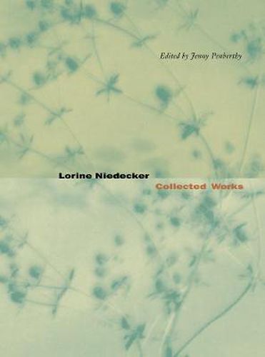 Cover image for Lorine Niedecker: Collected Works