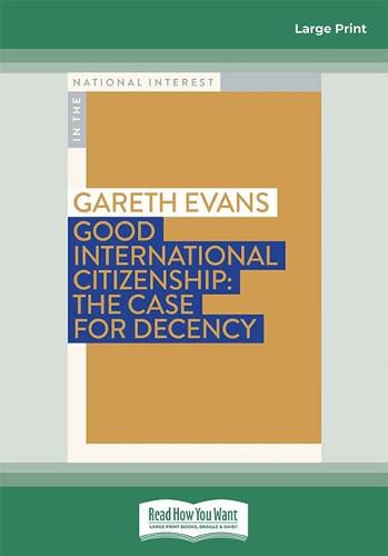 Good International Citizenship: The Case for Decency