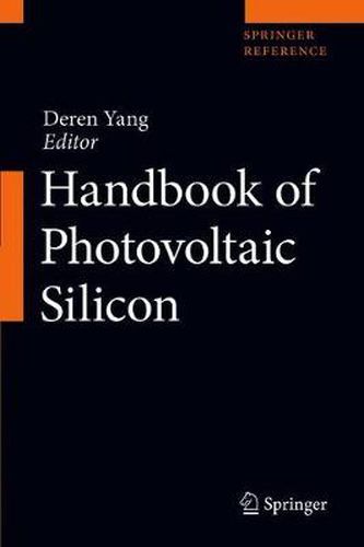 Cover image for Handbook of Photovoltaic Silicon