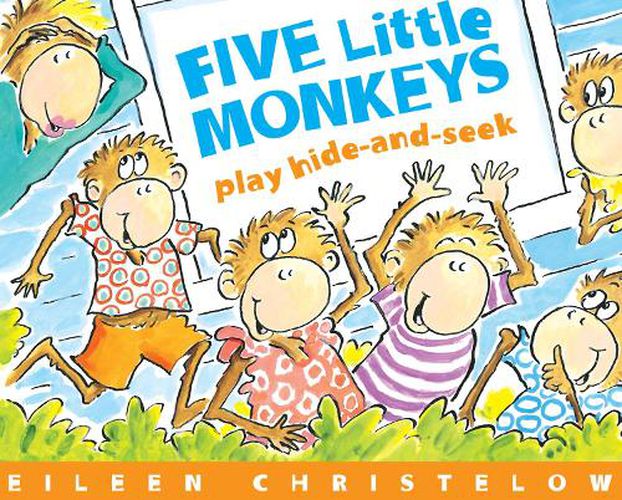 Cover image for Five Little Monkeys Play Hide-And-Seek