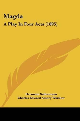 Cover image for Magda: A Play in Four Acts (1895)