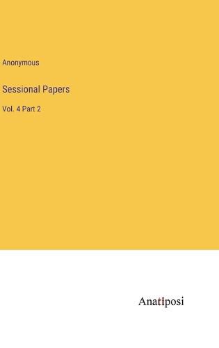 Cover image for Sessional Papers