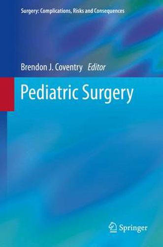 Cover image for Pediatric Surgery