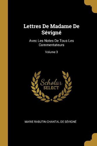 Cover image for Lettres De Madame De Sevigne
