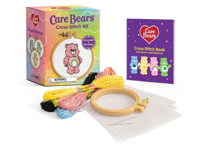 Cover image for Care Bears Cross-Stitch Kit