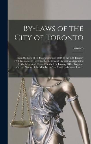 Cover image for By-laws of the City of Toronto [microform]