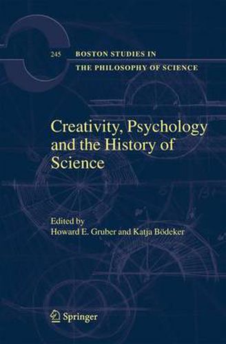 Cover image for Creativity, Psychology and the History of Science