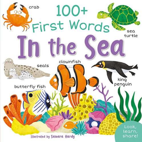 Cover image for 100+ First Words: In the Sea