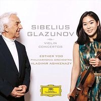 Cover image for Sibelius, Glazunov Violin Concertos