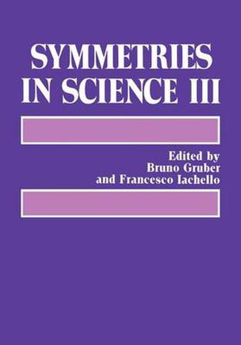 Cover image for Symmetries in Science III