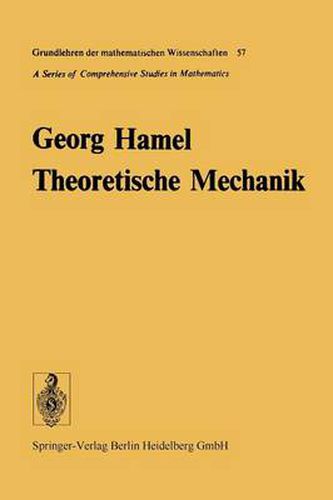 Cover image for Theoretische Mechanik: Eine Einheitliche Einfuhrung in Die Gesamte Mechanik