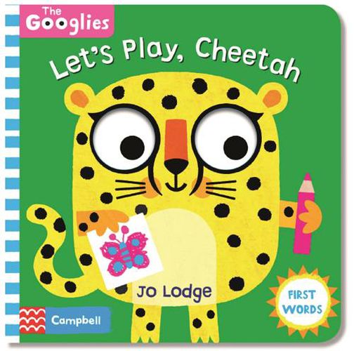 Cover image for Let's Play, Cheetah: First Playtime Words