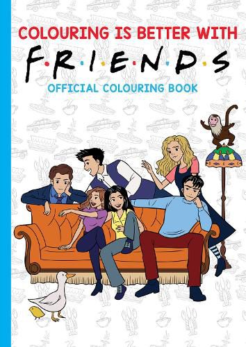 Cover image for Colouring Is Better With Friends: Official Colouring Book #2 (Warner Bros.)