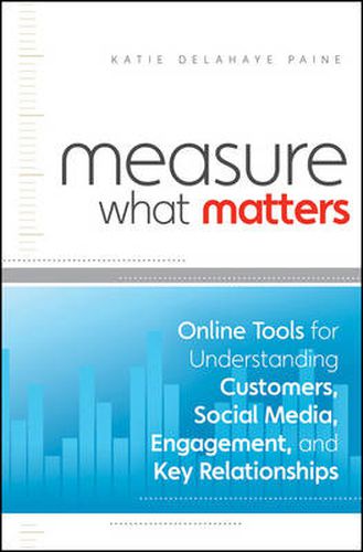 Cover image for Measure What Matters: Online Tools For Understanding Customers, Social Media, Engagement, and Key Relationships