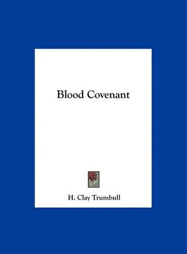 Blood Covenant