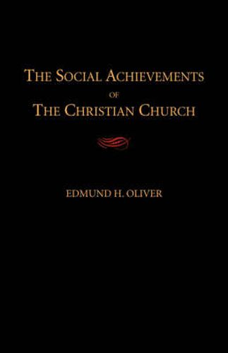 Cover image for The Social Achievements of the Christian Church