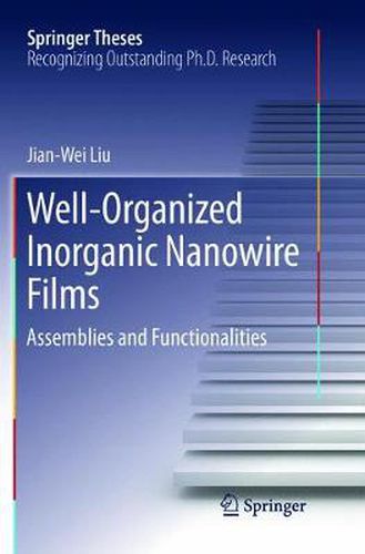 Cover image for Well-Organized Inorganic Nanowire Films: Assemblies and Functionalities
