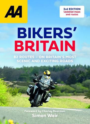 Cover image for AA Bikers' Britain