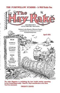 Cover image for Hay Rake April 1921 Vol 1 No 8