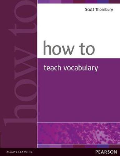 Cover image for How to Teach Vocabulary