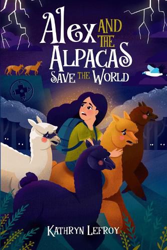 Cover image for Alex and the Alpacas Save the World