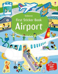 Cover image for First Sticker Book Airport