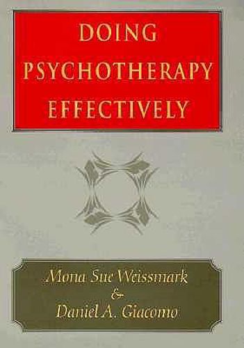 Cover image for Doing Psychotherapy Effectively