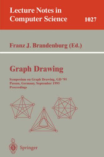Cover image for Graph Drawing: Symposium on Graph Drawing, GD'95; Passau, Germany, September 20-22, 1995. Proceedings