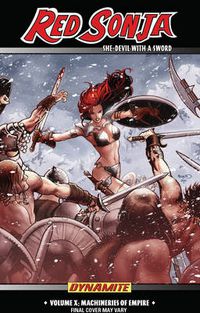 Cover image for Red Sonja: She-Devil with a Sword Volume 10: Machines of Empire