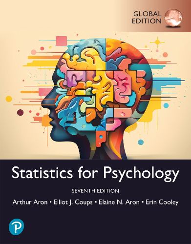 Cover image for Statistics for Psychology, Global Edition