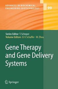 Cover image for Gene Therapy and Gene Delivery Systems