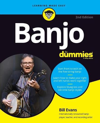 Banjo For Dummies: Book + Online Video and Audio Instruction