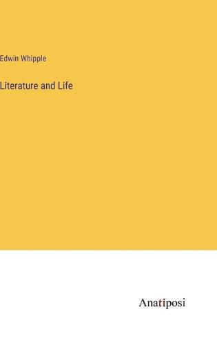 Cover image for Literature and Life