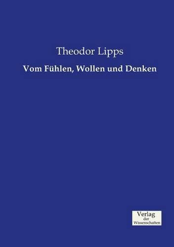 Cover image for Vom Fuhlen, Wollen und Denken