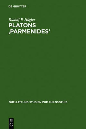 Cover image for Platons 'Parmenides': Probleme der Interpretation