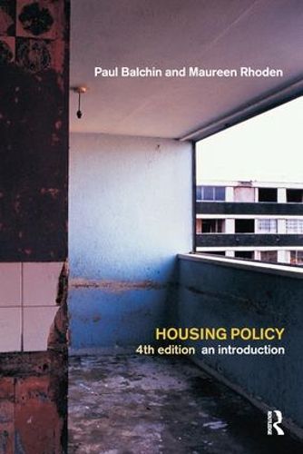 Cover image for Housing Policy: An Introduction