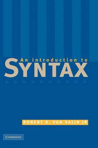 Cover image for An Introduction to Syntax