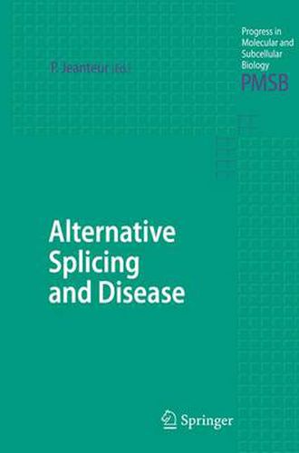 Cover image for Alternative Splicing and Disease