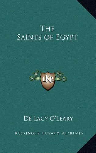 Cover image for The Saints of Egypt