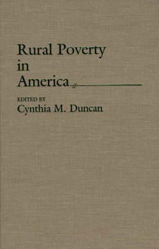 Cover image for Rural Poverty in America