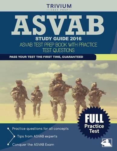 Cover image for Trivium ASVAB Study Guide 2016: ASVAB Test Prep Book with Practice Test Questions