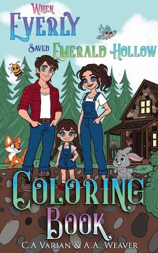 Cover image for When Everly Saved Emerald Hollow Coloring Book