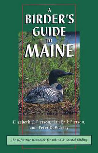 Cover image for A Birder's Guide to Maine